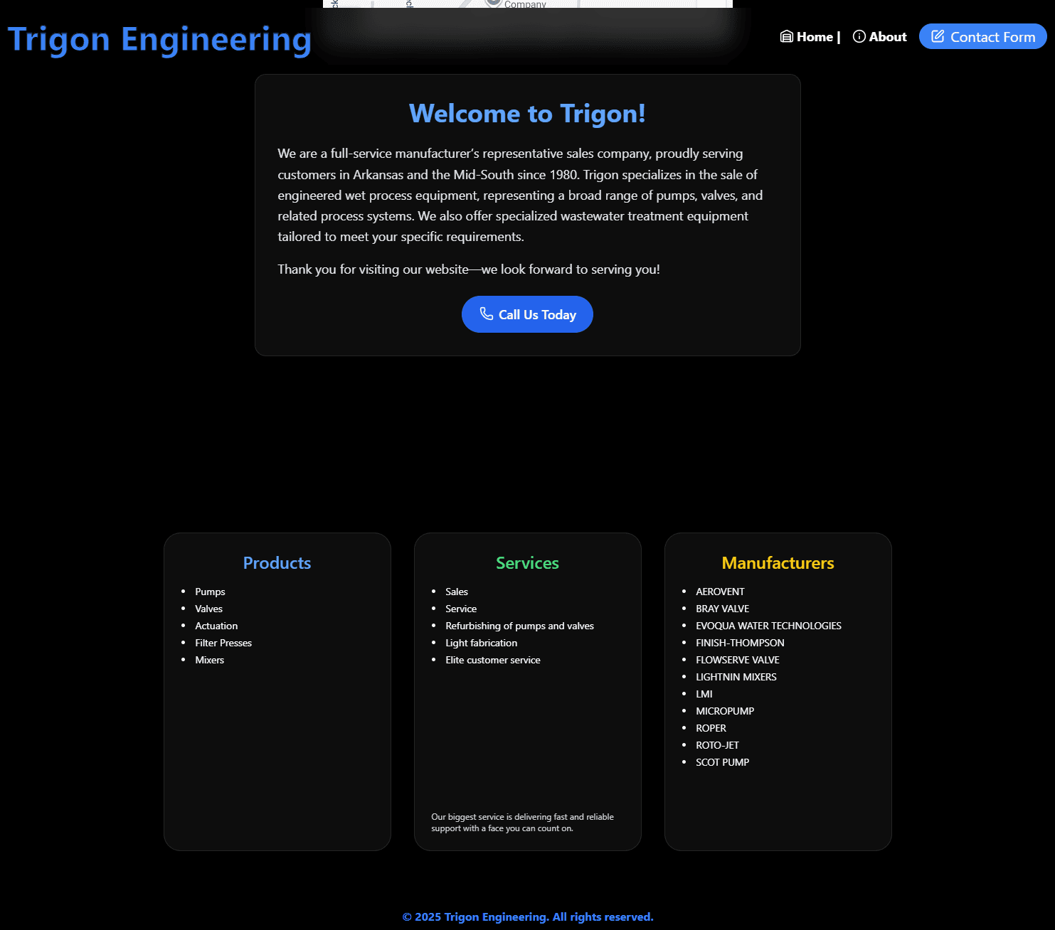Trigon Engineering screenshot